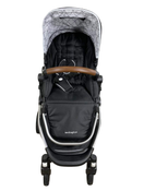 secondhand Mockingbird Single Stroller, 2022, Black, Windowpane, Silver With Penny Leather