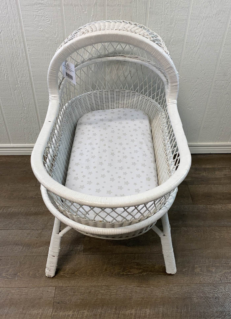 Pottery Barn Kids Wicker Bassinet