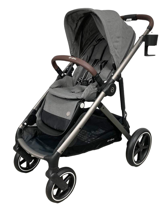 used Cybex Gazelle S Modular Stroller, Taupe Frame, Soho Grey, 2022