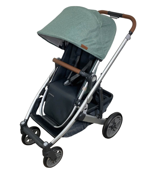uppababy cruz v2 green melange UPPAbaby CRUZ V2 Stroller, 2021, Emmett (Green Melange)