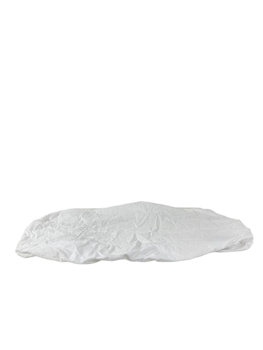 Shop Bloom Alma Papa Organic Fitted Sheet, 1 Pack, Coconut White at GoodBuy Gear