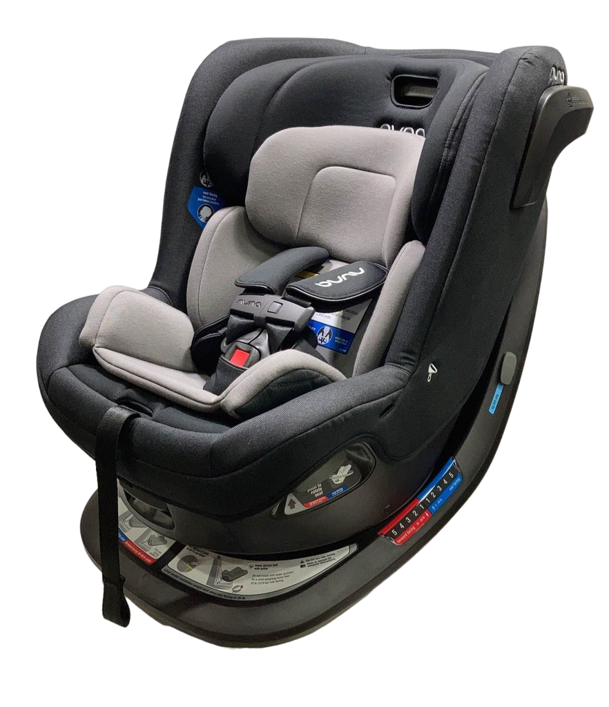Nuna Revv Rotating Convertible Car Seat, 2022, Caviar