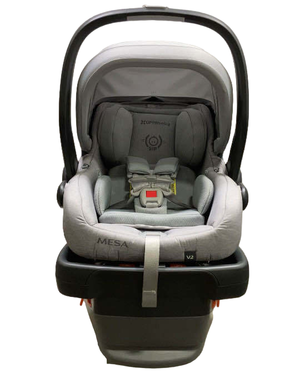 UPPAbaby MESA V2 Infant Car Seat 2023 Greyson Charcoal Melange
