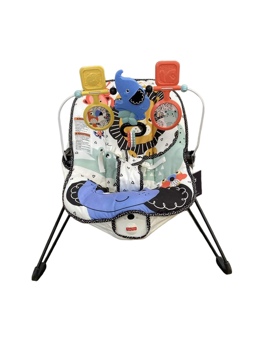 secondhand Fisher Price Baby Bouncer, Lion Around