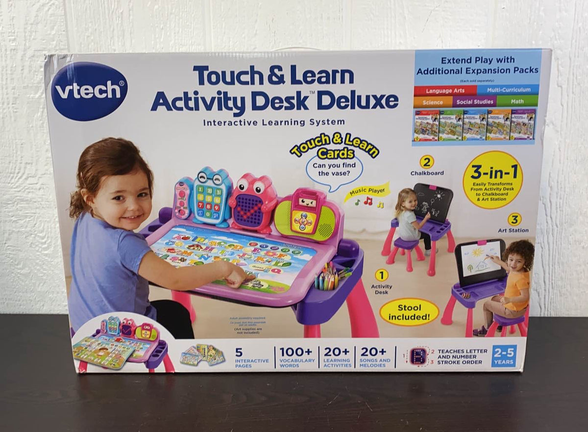 VTech Touch And Learn Activity Desk, Deluxe — GoodBuy Gear