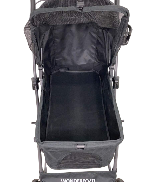 Wonderfold Pet Stroller, Jet Black