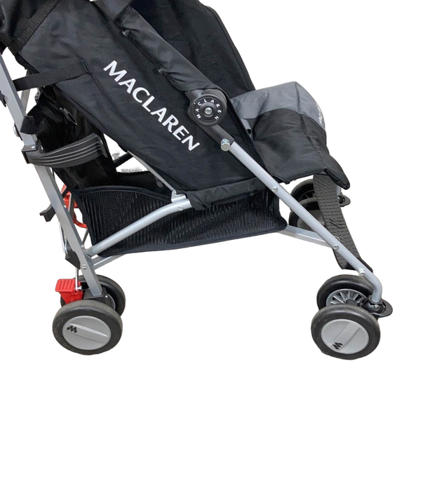 used MacLaren Triumph Stroller, Black/Charcoal