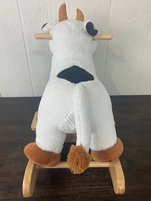 Shop Trademark Happy Trails Plush Rocking Animal, Connie Cow at GoodBuy Gear