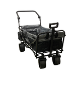 used Wonderfold S3 Outdoor Utility Wagon, Black