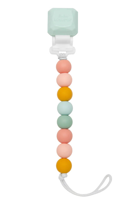 Shop LouLou Lollipop Pacifier Clip, Lolli Gem, Rainbow at GoodBuy Gear