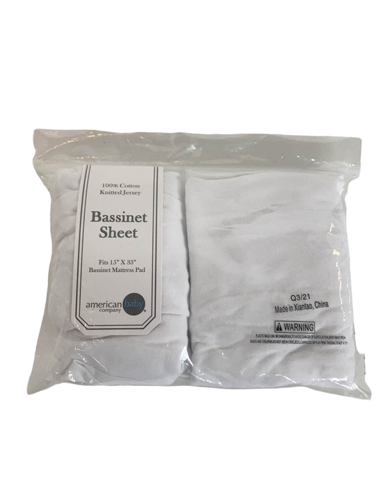Shop American Baby Fitted Bassinet Sheets at GoodBuy Gear