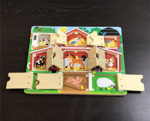 secondhand Melissa & Doug Wooden Magnet Hide And Seek Farm