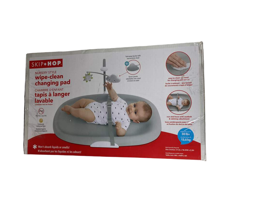 Baby Diaper Changing Pad, Wipeable Baby Changing Pad For Dresser