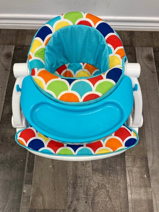 secondhand Fisher Price Premium Sit-Me-Up Floor Seat with Toy Tray