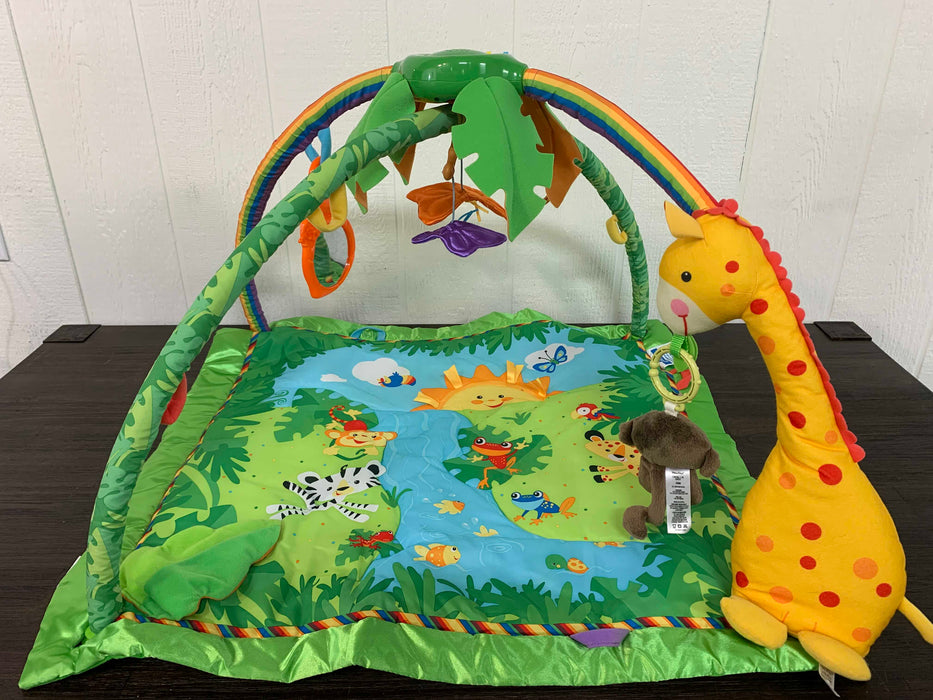 Fisher Price Rainforest Melodies and Lights Deluxe Gym