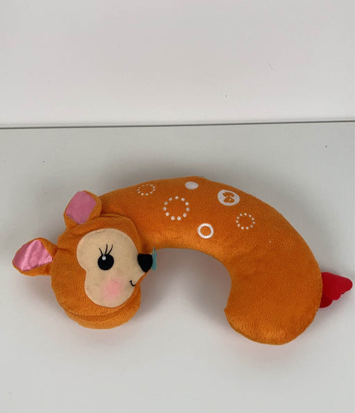 used Toddler Neck Pillow, Orange Deer