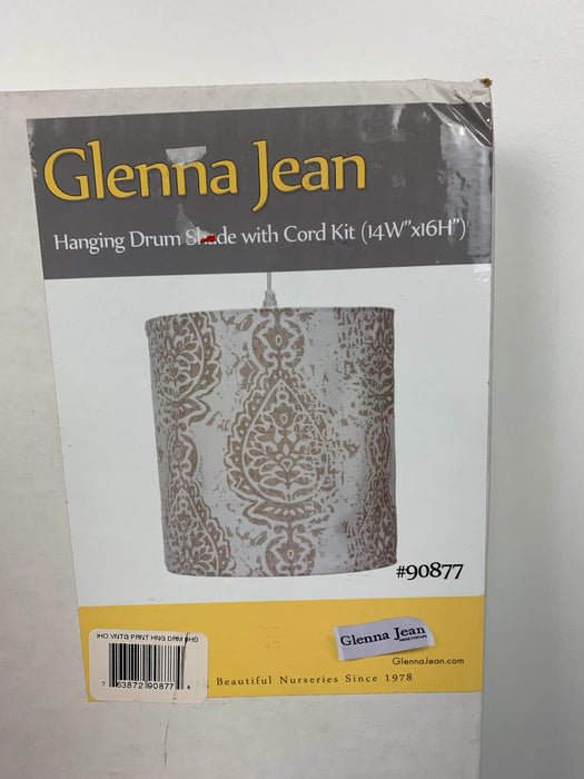 used Glenna Jean Glenna Jean Hanging Drum Shade With Cord Kit