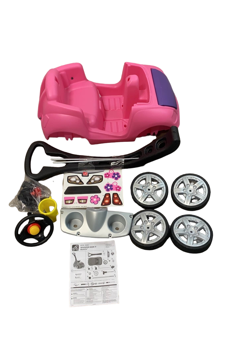 Step2 Whisper Ride II Ride On Push Car Pink