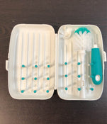 Shop OXO Tot On The Go Drying Rack With Bottle Brush, Teal at GoodBuy Gear