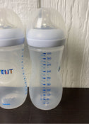 secondhand Philips Avent Natural Baby Bottles, 11 oz 3 pack