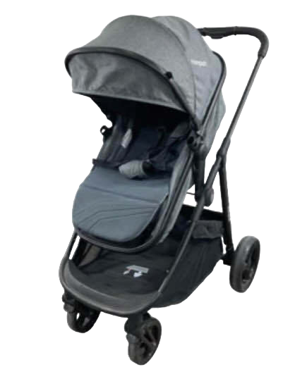 used Mompush Wiz Stroller, 2023, Grey