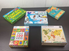 used BUNDLE Board Games And Jigsaw Puzzles