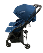 secondhand Mompush Lithe Double Stroller, 2022, Navy