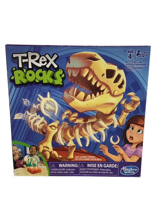 used Hasbro T-Rex Rocks Game