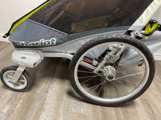 secondhand Thule Chariot Cougar 2 Bike Trailer With Jogging Kit