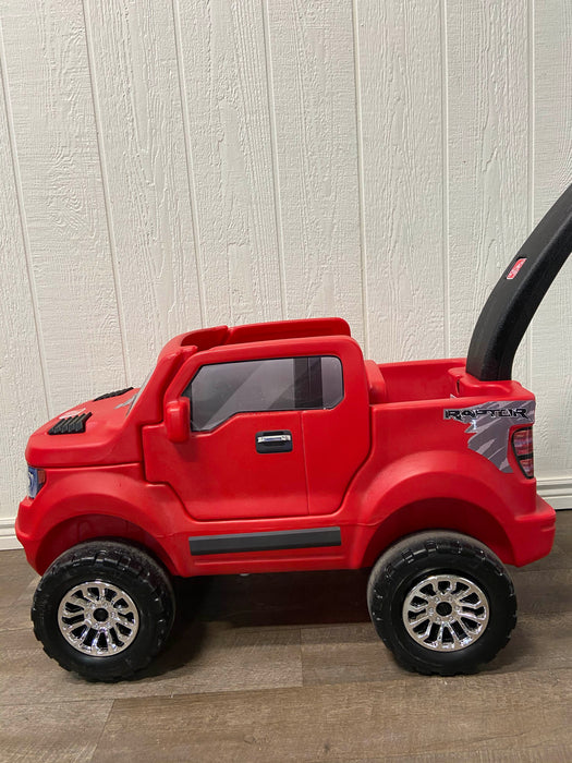 secondhand Step2 2-In-1 Ford F-150 Raptor Parent Push Car