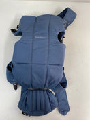 Shop BabyBjorn Baby Carrier Mini, Vintage Indigo Cotton at GoodBuy Gear