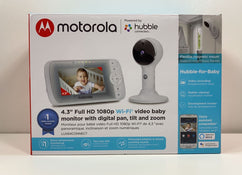 secondhand Motorola LUX64CONNECT 4.3" WiFi Baby Monitor