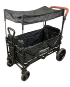 used Wonderfold X2 Push + Pull Double Stroller Wagon, 2022, Stealth Black