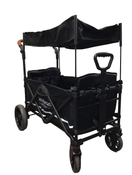 used Wonderfold X2 Push + Pull Double Stroller Wagon, 2022, Stealth Black