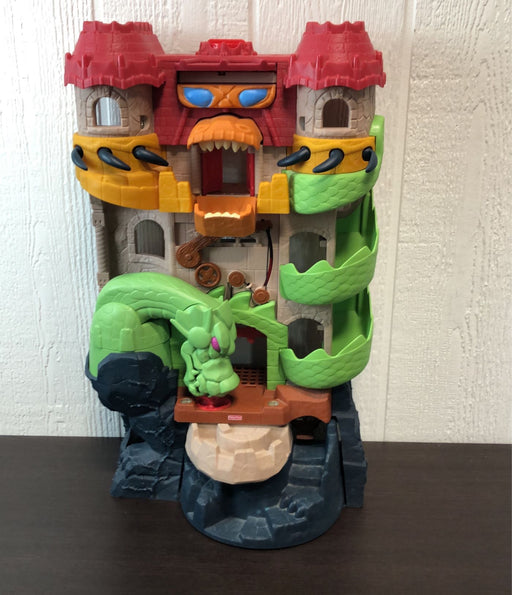 secondhand Fisher Price Imaginext Dragon World Fortress