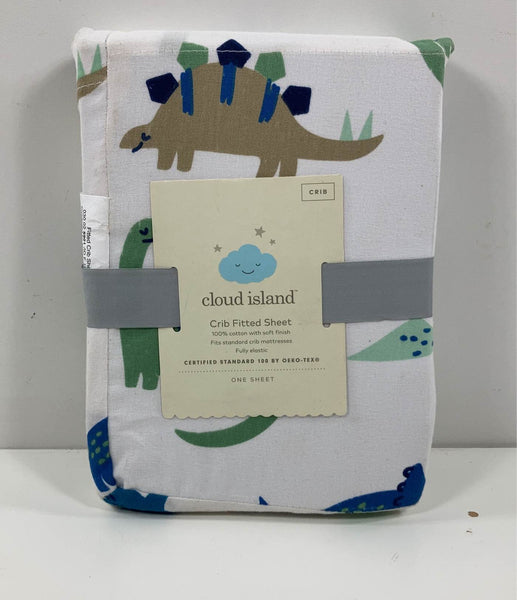 Cloud island 2024 green crib sheet