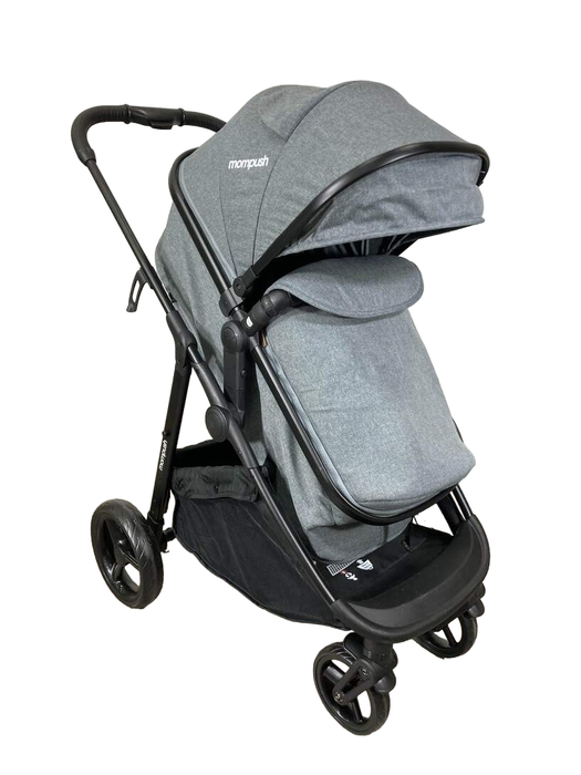 used Mompush Wiz Stroller, Grey, 2021