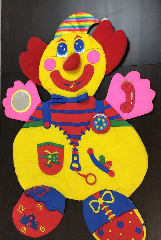 used Jolly USA Vintage Clown Baby Activity Mat