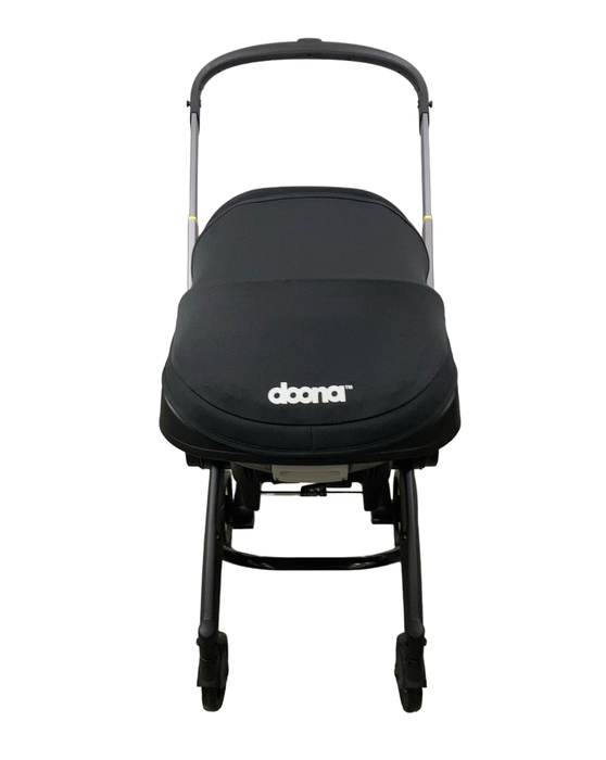 used Doona Infant Car Seat & Stroller Combo, 2021, Nitro Black