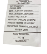 Shop Mockingbird 2nd Seat Kit with Extendable Canopy, Black, Windowpane, Silver With Penny Leather at GoodBuy Gear