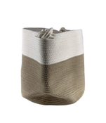Shop Parker Baby Co. Rope Storage Basket, Round, Cream/Beige at GoodBuy Gear