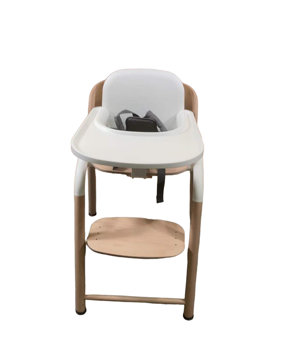 Shop Bugaboo Giraffe High Chair, w/ White Baby Set, Neutral Wood/White at GoodBuy Gear