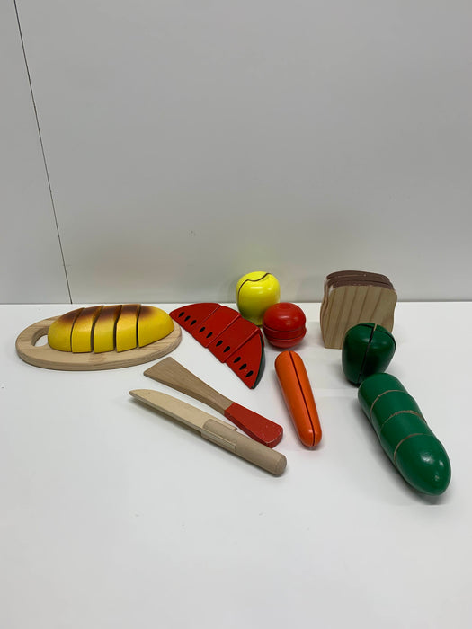 used Pottery Barn Kids Wooden Play Food