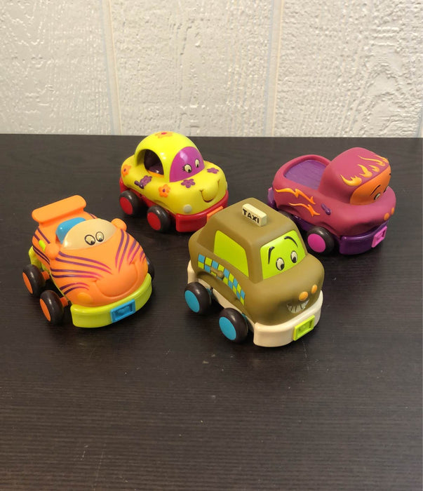 used B. toys Pull Back Toddler Cars Wheeee-ls!