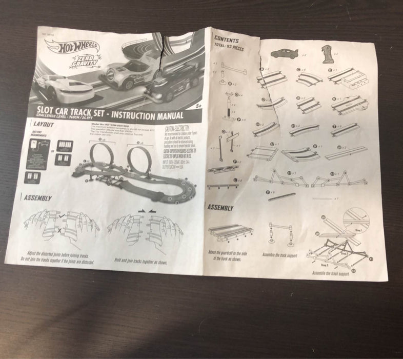 used BUNDLE Hot Wheels Track