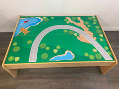 used KidKraft Waterfall Mountain Train Table