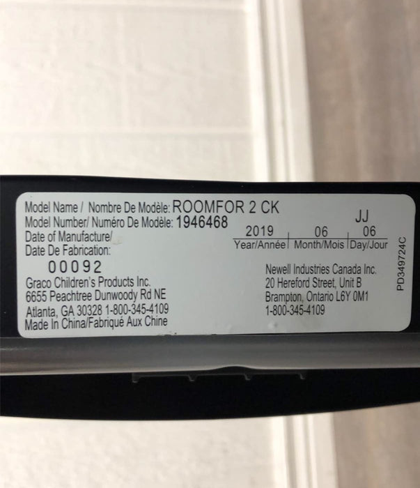 Graco RoomFor2 Stand And Ride Double Stroller, 1019