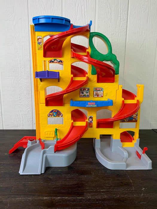 Shop Fisher Price Little People Wheelies Stand n Play Raceway at GoodBuy Gear