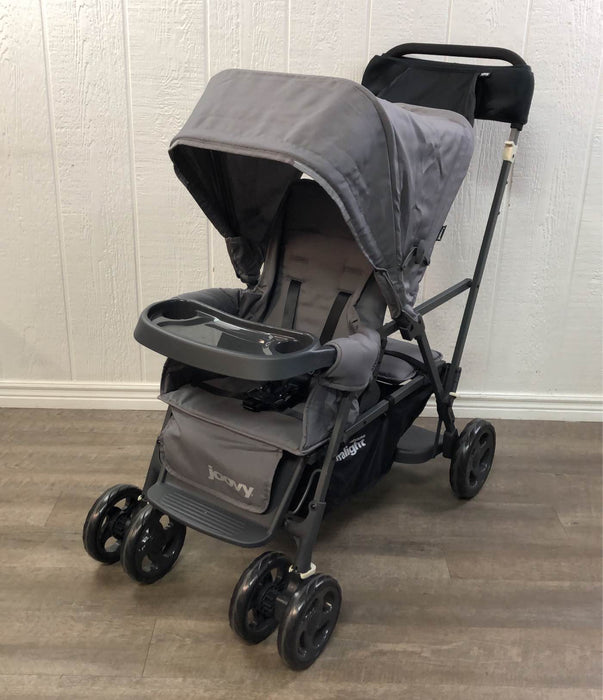 used Joovy Caboose Ultralight Stroller, 1019, Charcoal