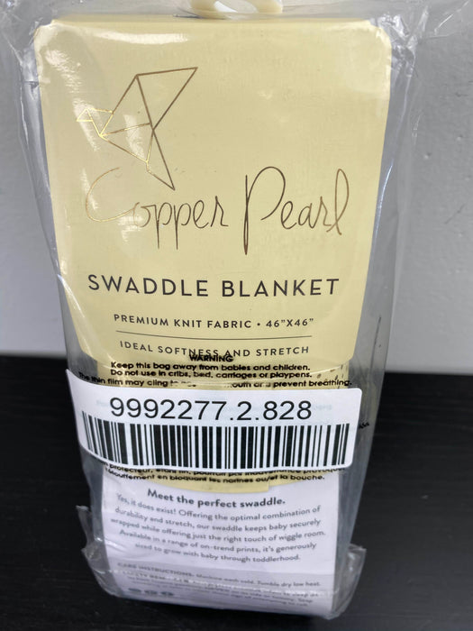 secondhand Copper Pearl Knit Swaddle Blanket